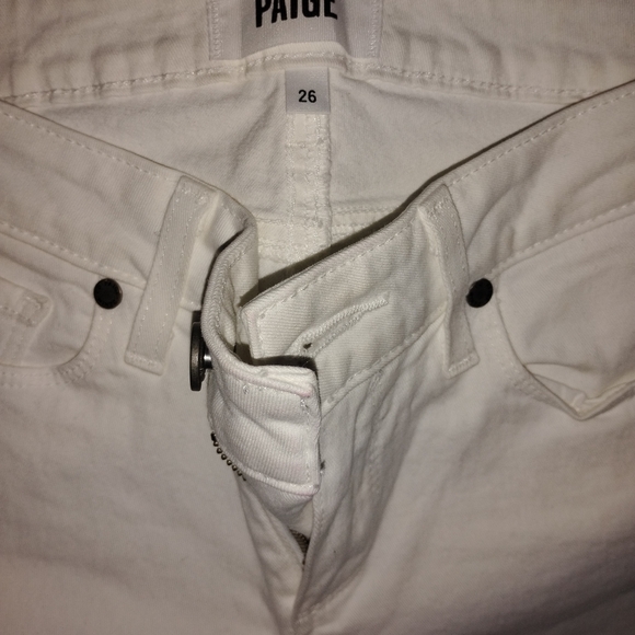 Paige White Jeans - Picture 1 of 3